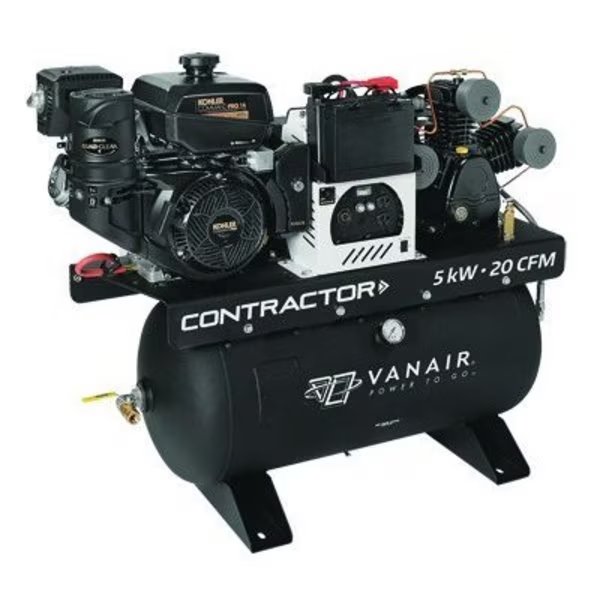 RECIP AIR COMPRESSOR/GENERATOR, Vanair Manufacturing, Mfr#: VN050712